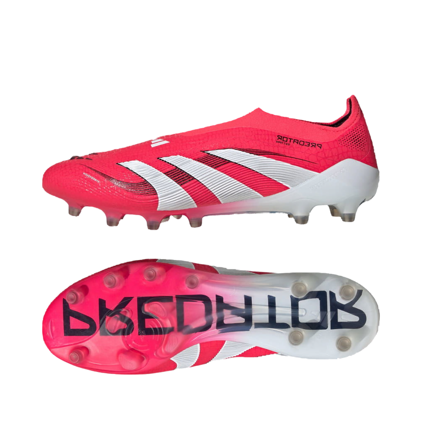 Tennarit ja kengät adidas Performance Predator Elite Laceless Artificial Grass Vaaleanpunainen | ID3817