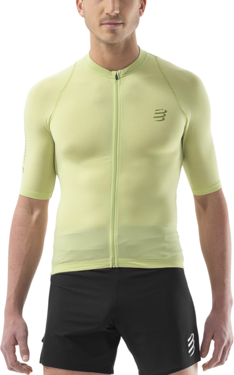 T-paita Compressport Compressport Trail Racing Postural Short Sleeve Top Vihreä | atsm4906039, 0