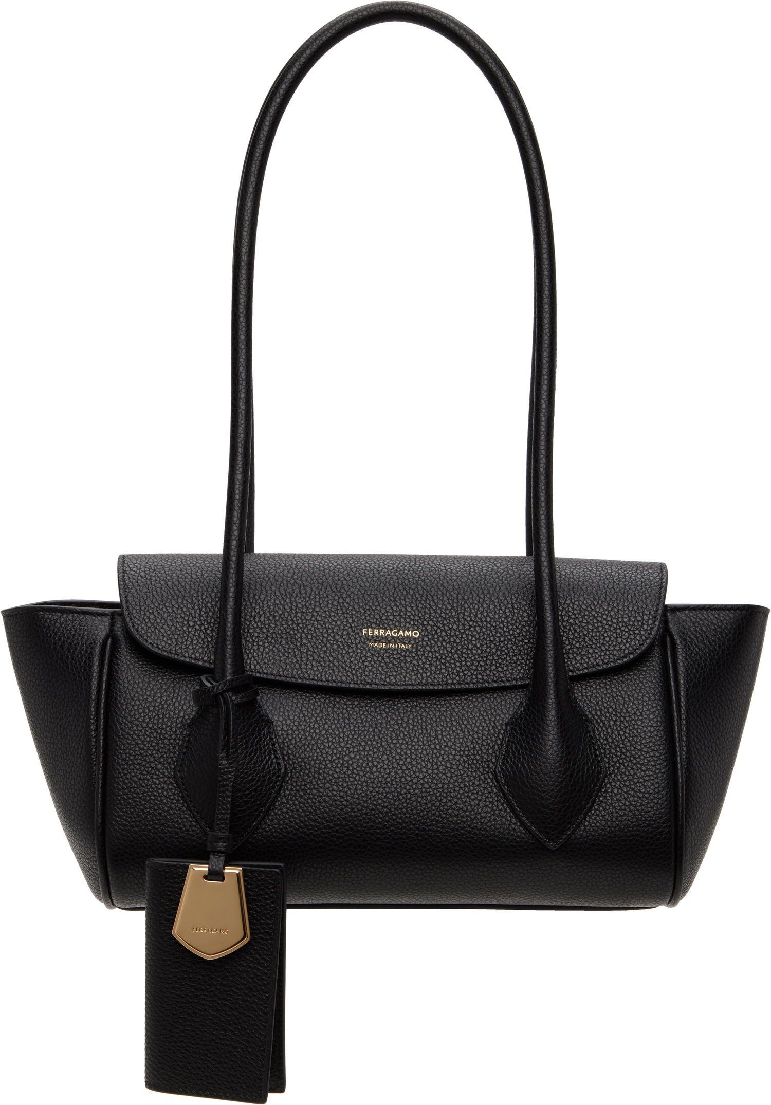 Kangaskassi FERRAGAMO Ferragamo East-West S Tote Bag Musta | 773169, 0