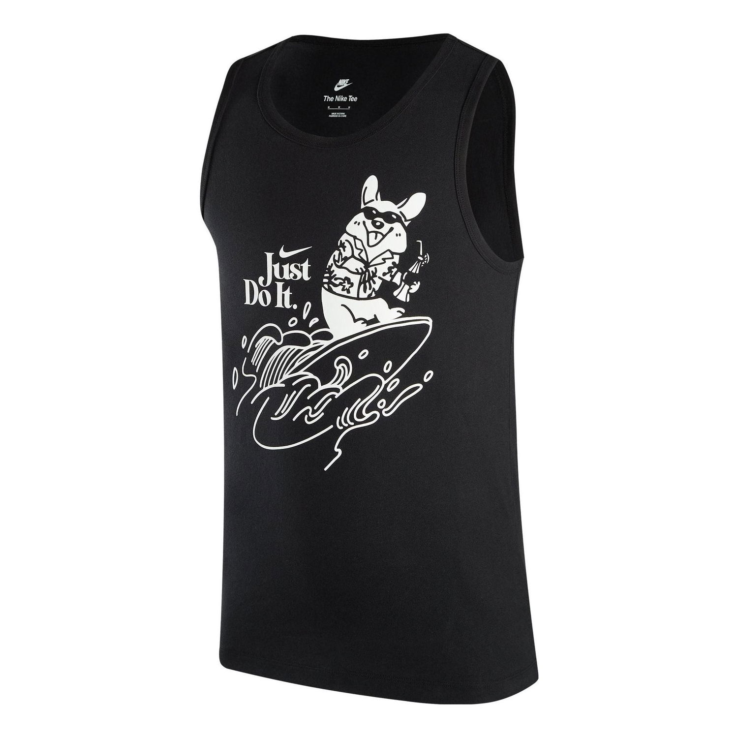 Tankkitoppi Nike Graphic Print Tank Top Musta | FV1280-010, 0