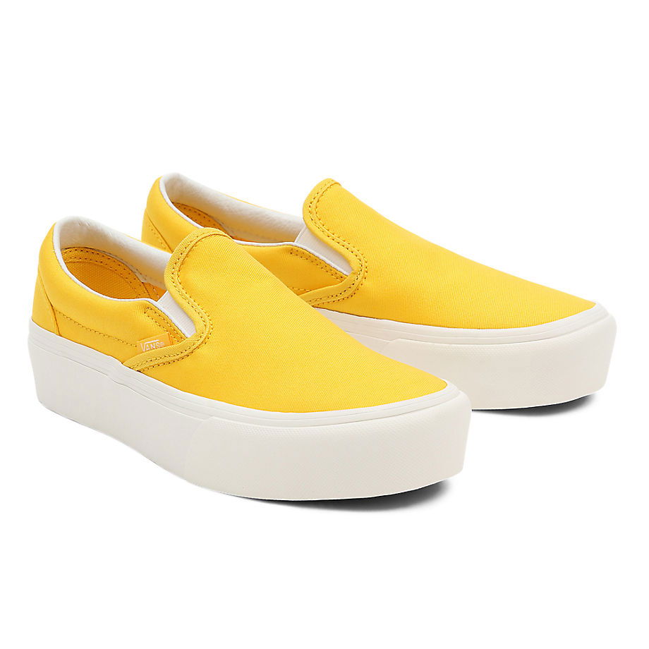 Tennarit ja kengät Vans Classic Slip-On Platform Keltainen | VN0A5KXBB10, 0
