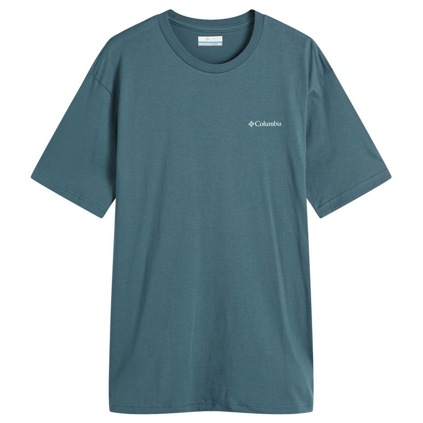 T-paita Columbia North Cascades Short Sleeve T-Shirt, Size Small Sininen | 1834041-429