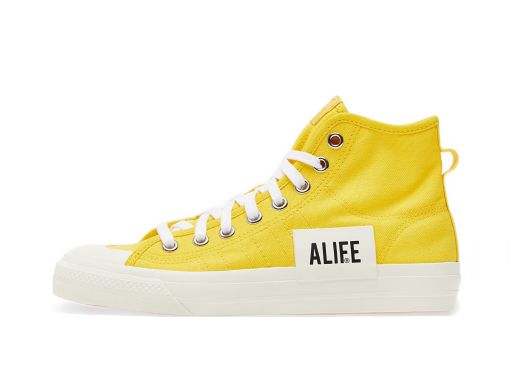 Tennarit ja kengät adidas Originals ALIFE Nizza Hi Keltainen | FX2619