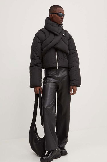 Puffer takki HELIOT EMIL Oversized Puffer Jacket Musta | HE.W.02.073.BLK01, 15