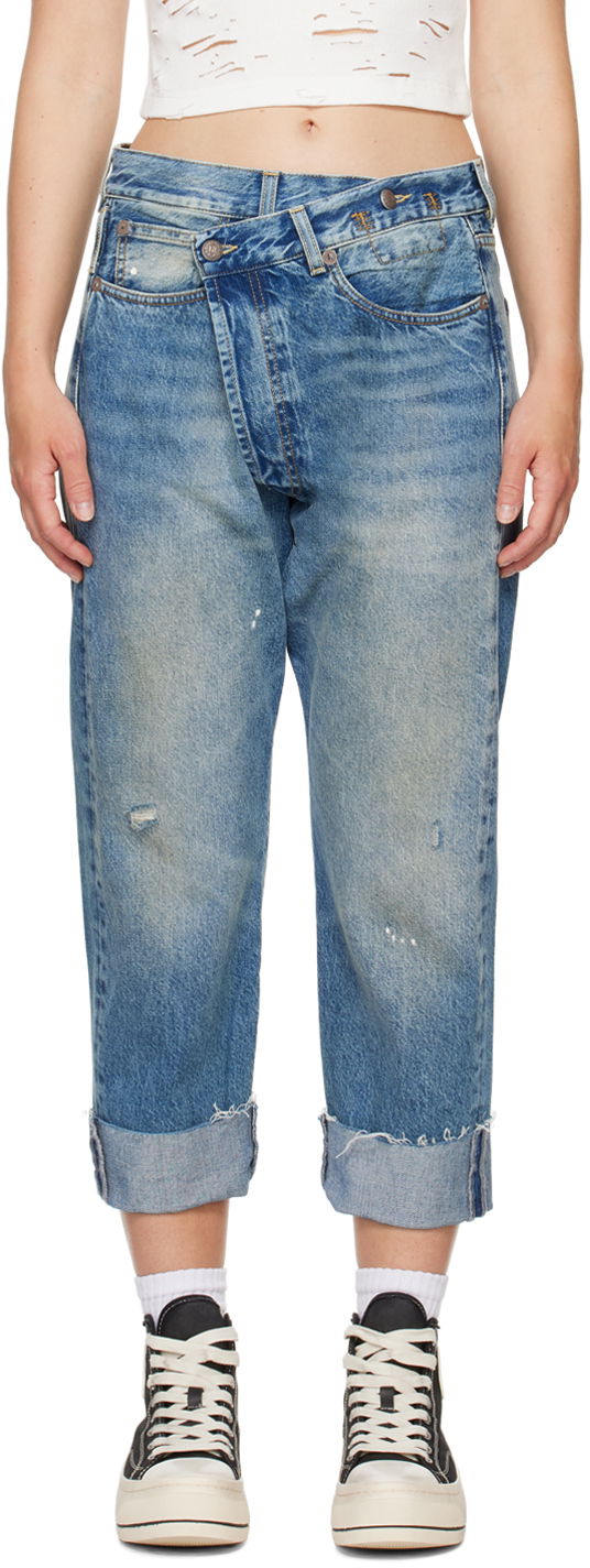 Jeans R13 R13 Crossover Jeans Sininen | R13W2048-735