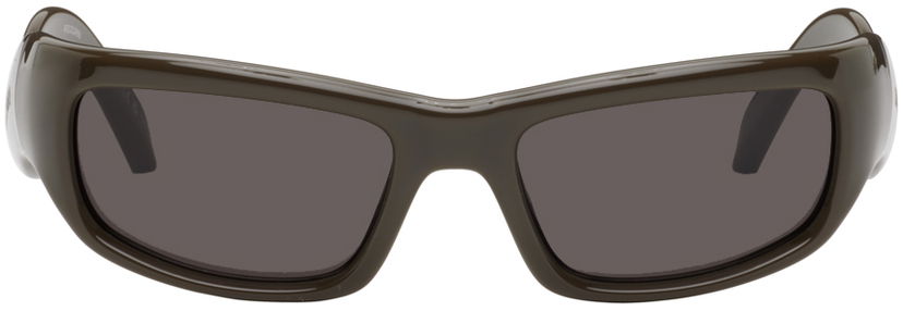 Aurinkolasit Balenciaga Hamptons Rectangle Sunglasses Ruskea | BB0320S-004