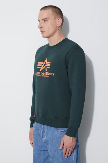 Villapaita Alpha Industries Alpha Industries Basic Sweater Vihreä | 178302.353, 3
