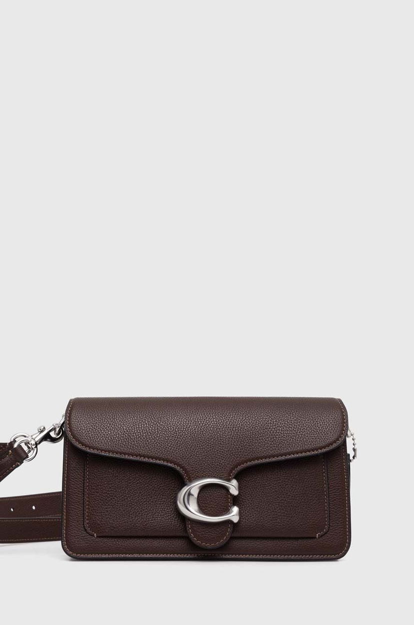 Käsilaukku Coach Leather Handbag Ruskea | CH857