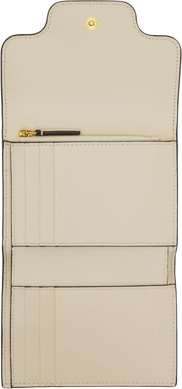 Lompakko Marni Marni Trunkaroo Trifold Leather Wallet Sininen | PFMO0109U3 P6948, 2