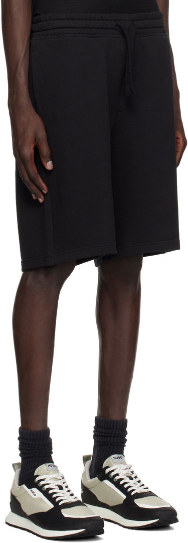 Shortsit BOSS Hugo Cotton-Terry Shorts Musta | 50530696, 1