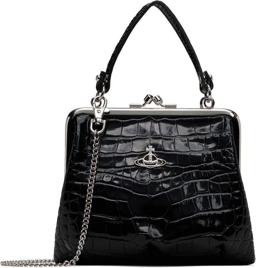 Käsilaukku Vivienne Westwood Vivienne Westwood Granny Frame Bag Musta | 4B010006W-L0098-