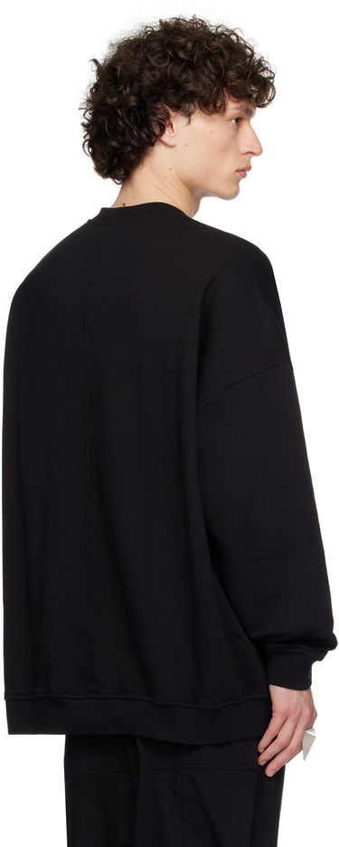 Huppari Rick Owens Rick Owens Champion Edition Jumbo Sweatshirt Musta | CM01E1669 CHFE FELPA, 2