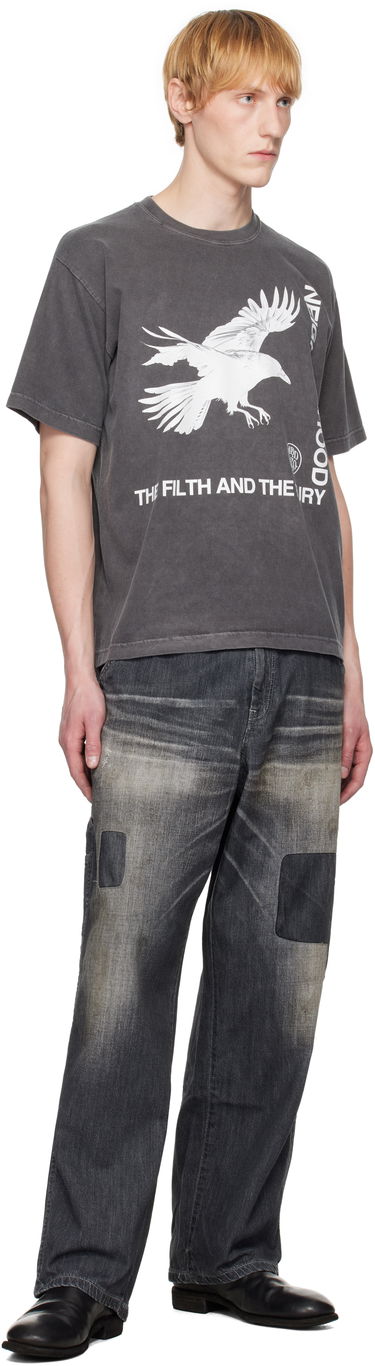 Jeans Neighborhood Neighborhood Savage LW Painter Denim Jeans Harmaa | 251SPNH-PTM03, 3