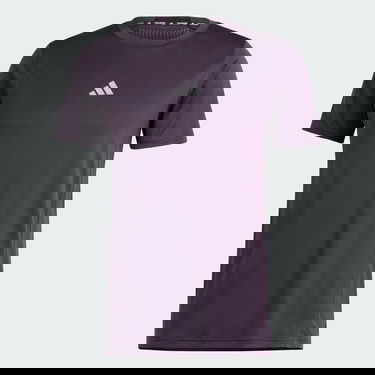 T-paita adidas Performance Designed for Training HIIT Workout HEAT.RDY Tee Violetti | IR7255, 4