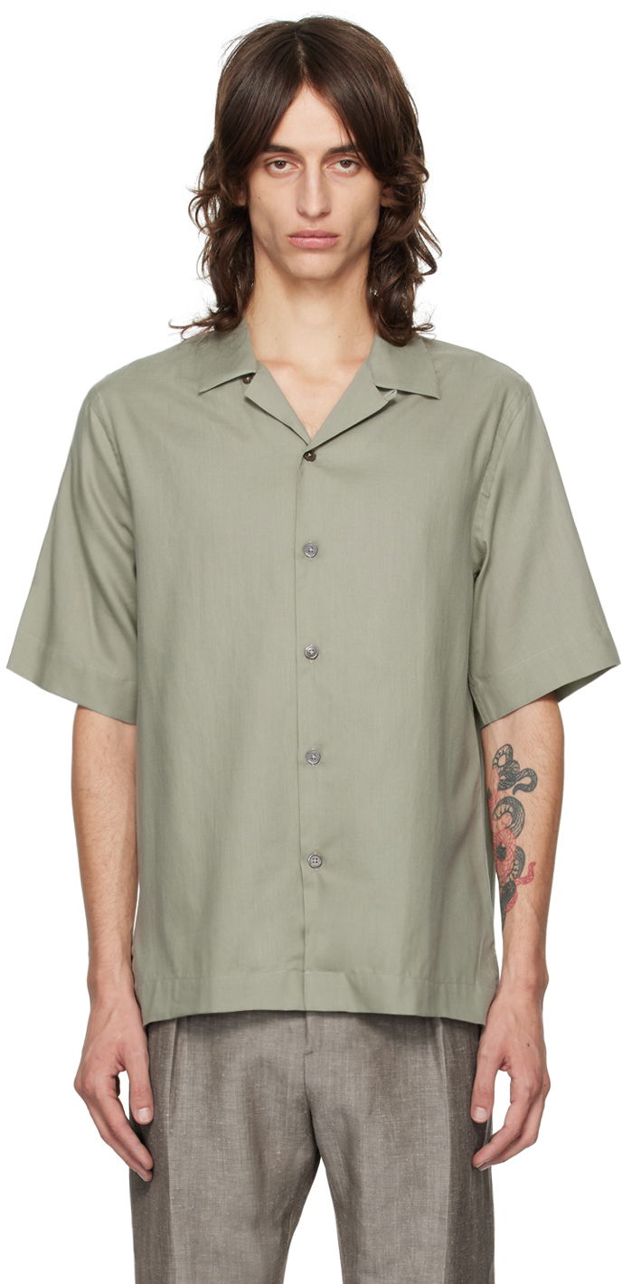 Paita Paul Smith Paul Smith Button-Down Shirt Vihreä | M1R-905U-N02417-34