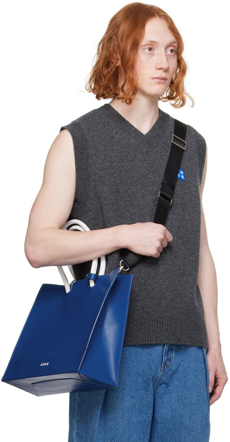 Liivi ADER ERROR Tag Knit Vest Harmaa | BMSGFYKT0201CC, 1