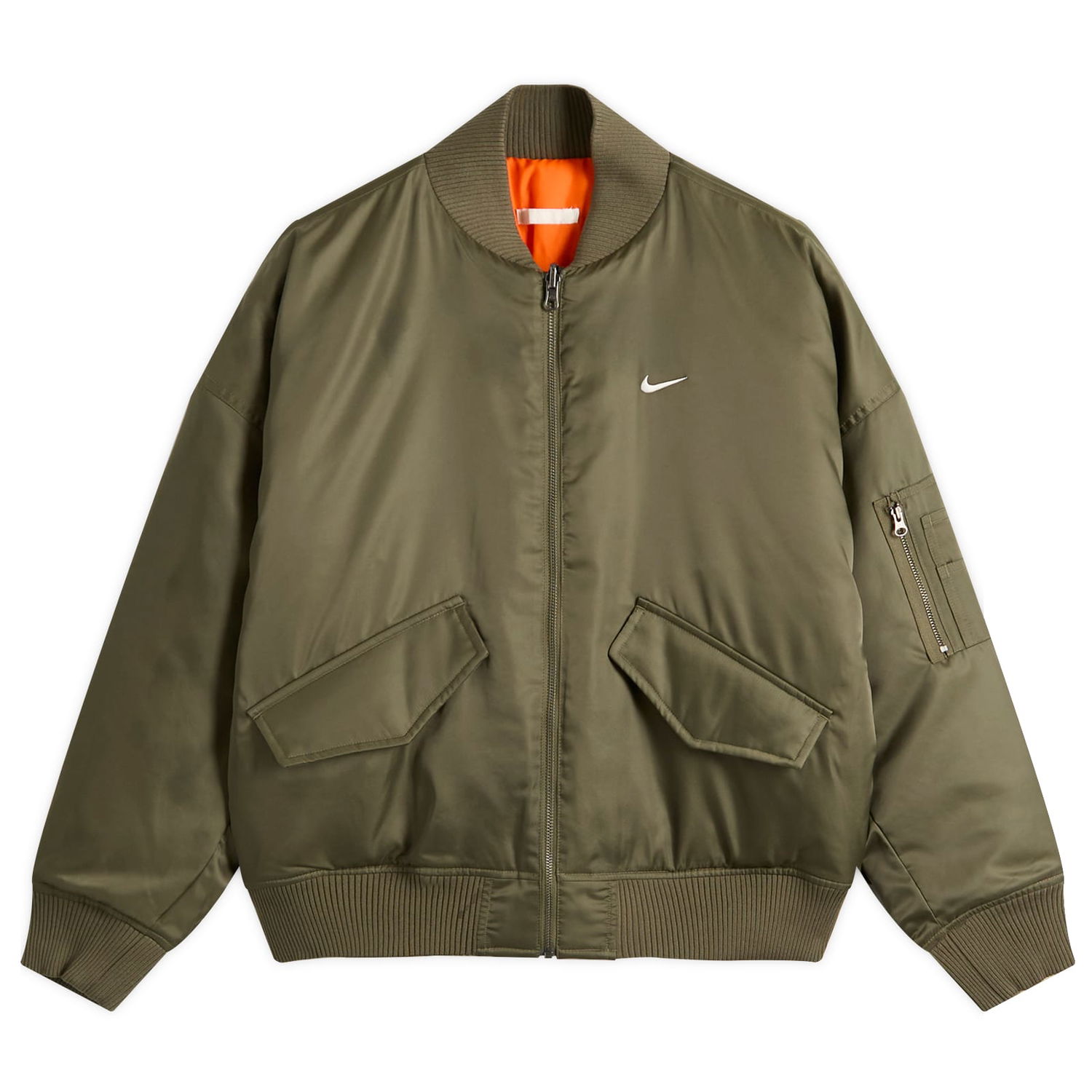Bomber-takki Nike Reversible Bomber Jacket, Size Large Vihreä | HV2812-222, 1