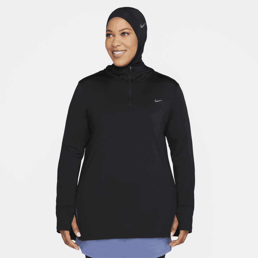 Tuulitakki Nike Dri-FIT Swift Element UV Musta | FB5313-010