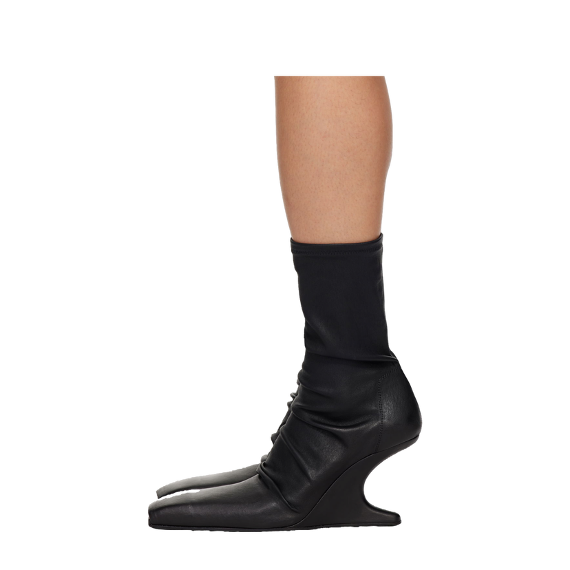Tennarit ja kengät Rick Owens Cantilever Boots Musta | RP02D3808 LS
