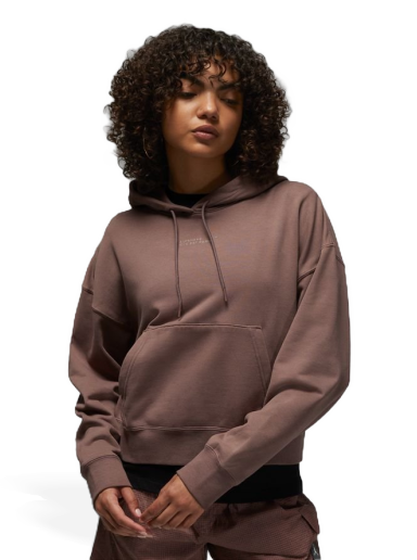 Huppari Jordan x Paris Saint-Germain Fleece Hoodie Ruskea | DN3346-291