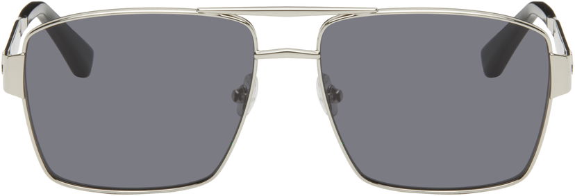 Aurinkolasit AMI AMI Paris 75007 Stainless Steel Sunglasses Metallinen | UGL514.AM0003