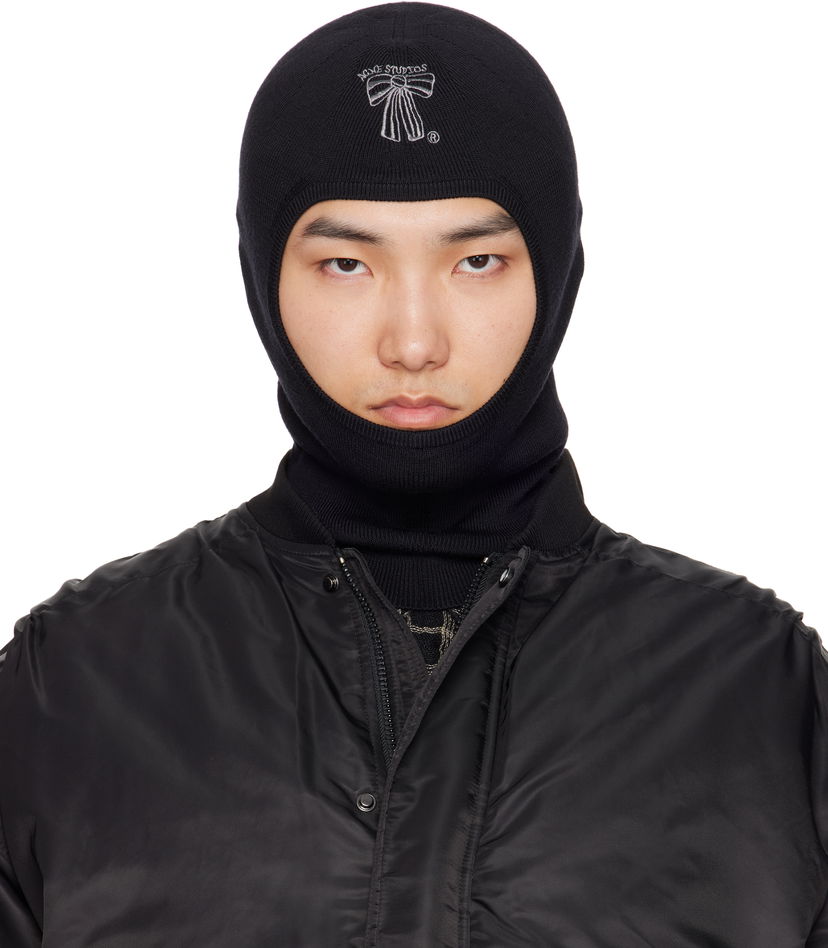 Hattu Acne Studios Acne Studios Wool Balaclava Musta | C40421-