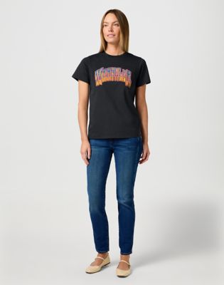 T-paita Wrangler Wrangler Graphic Tee Musta | 112362783:XXL, 1
