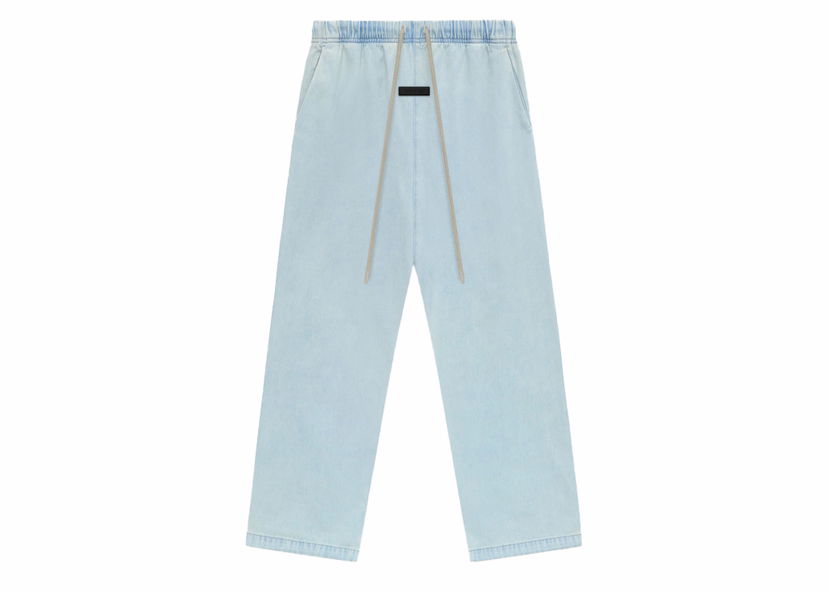Housut Fear of God Essentials Relaxed Pant Light Wash Denim Sininen | 130SP244380F