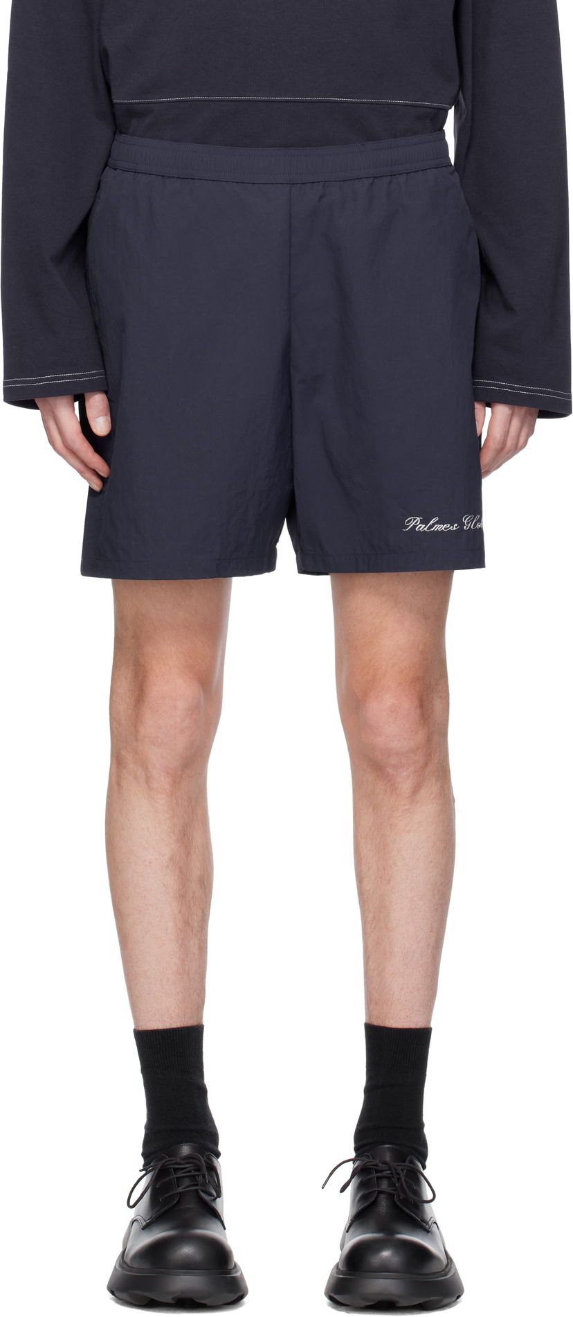 Shortsit Palmes Palmes Global Tennis Shorts Tummansininen | P65-0016-660