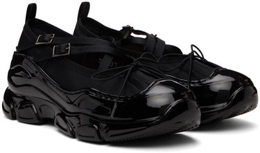 Kengänhoito Simone Rocha Simone Rocha Classic Criss Cross Tracker Ballerinas Musta | HT19 0755, 3