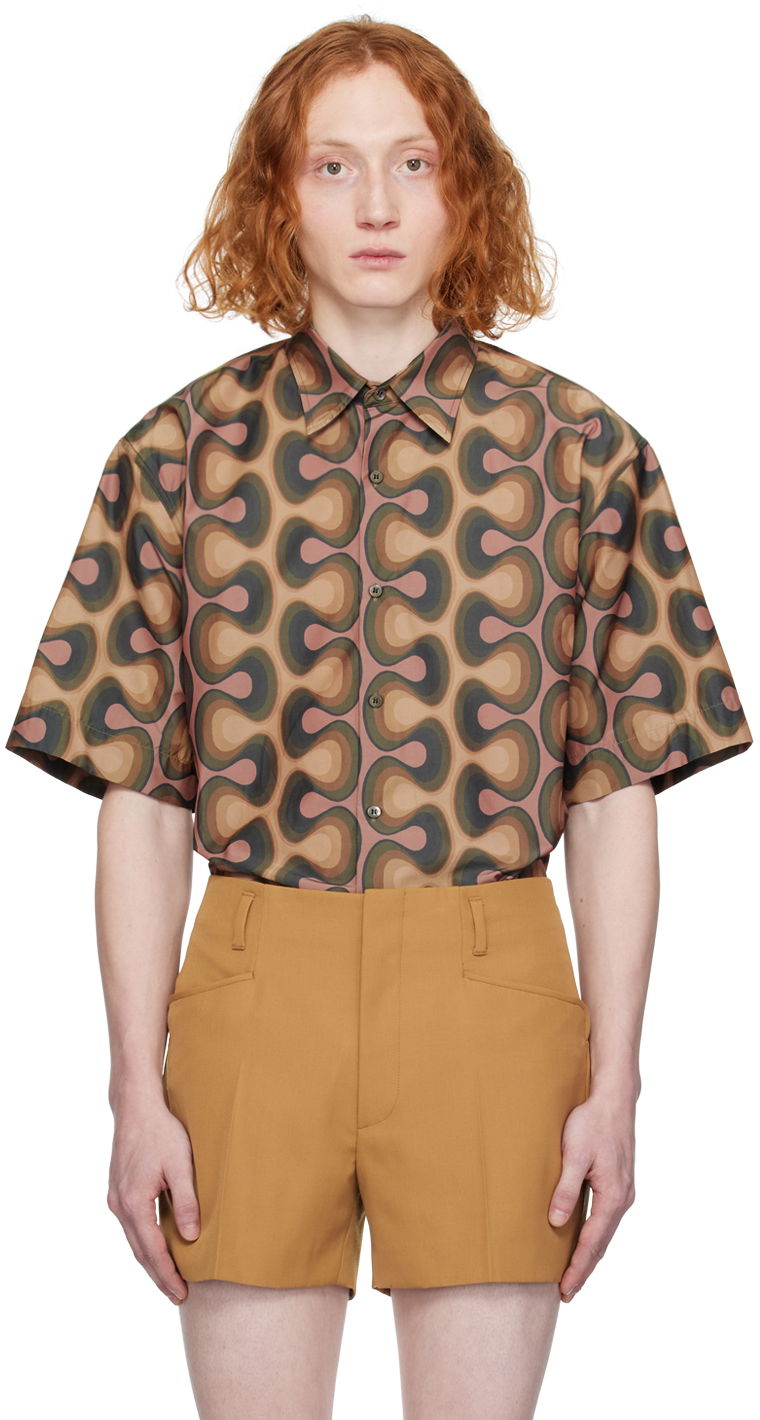 Paita Dries Van Noten Printed Shirt Monivärinen | 241-020709-8027