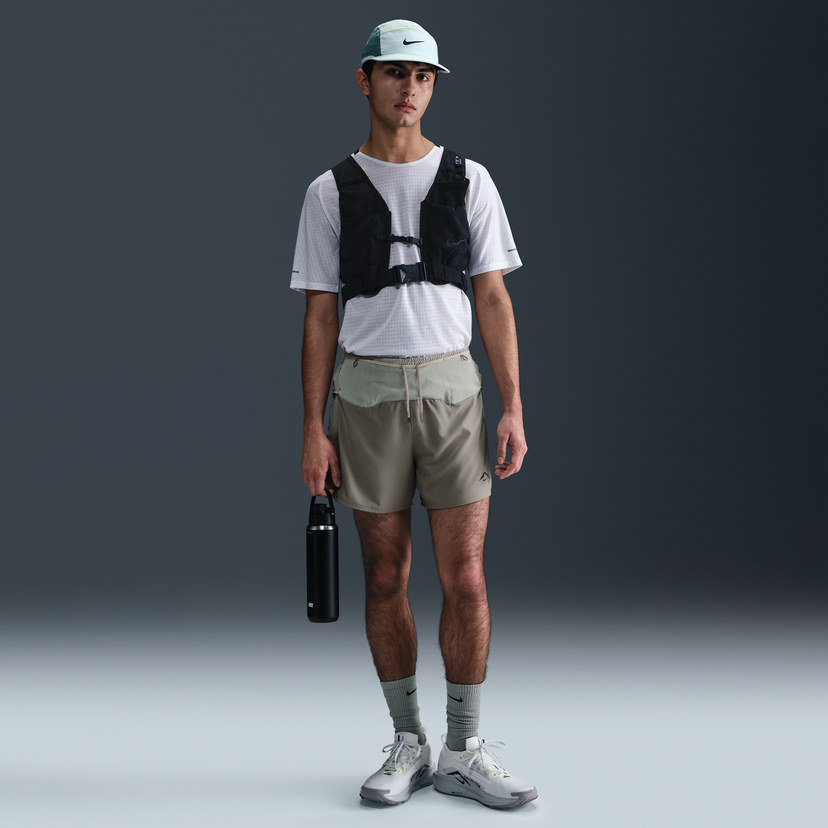 Shortsit Nike Trail Second Sunrise Dri-FIT ADV 5" Running Shorts with Liner Valkoinen | HJ3572-320