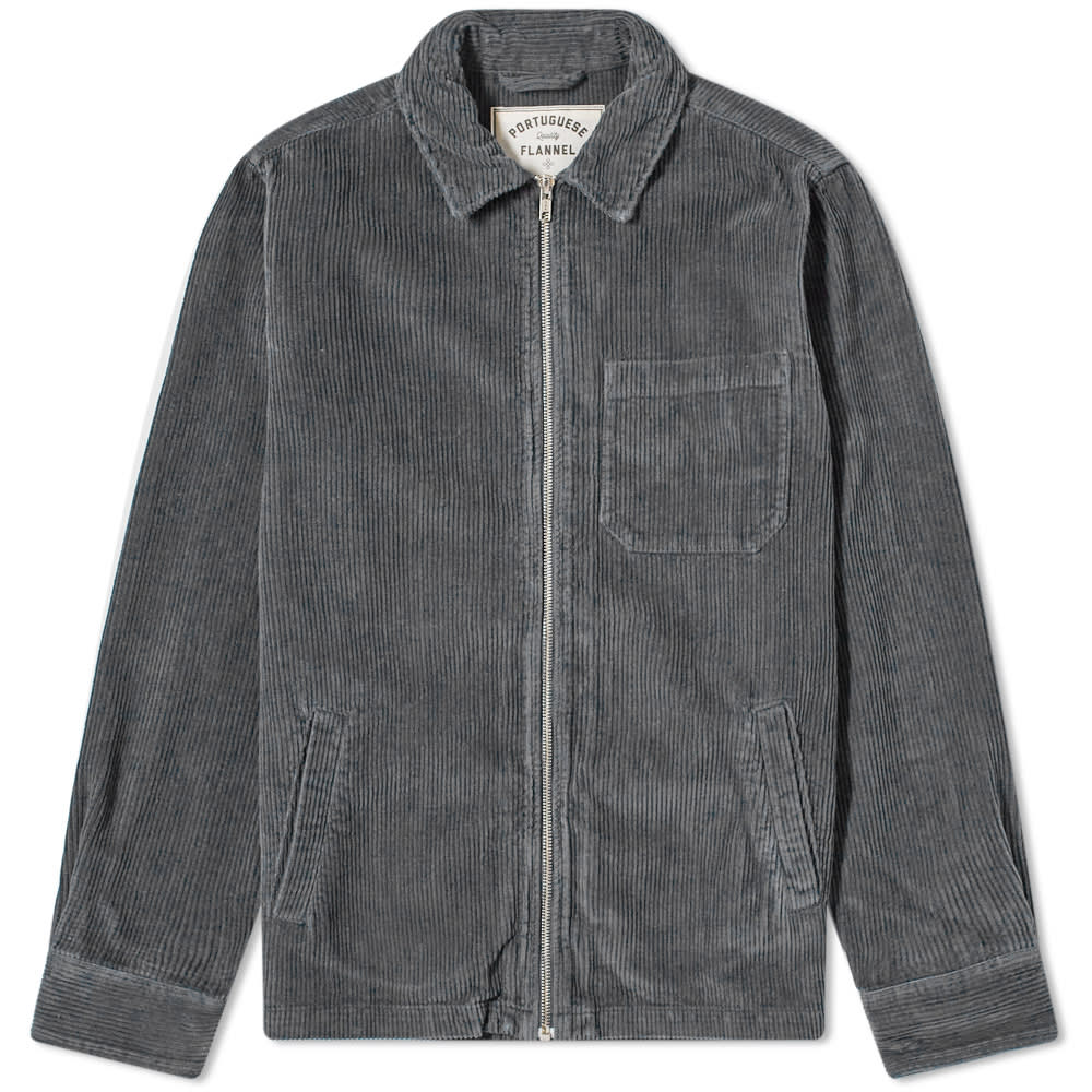 Takki Portuguese Flannel Fecho Corduroy Jacket Harmaa | PF-FCHCRDJKT-GRY, 0