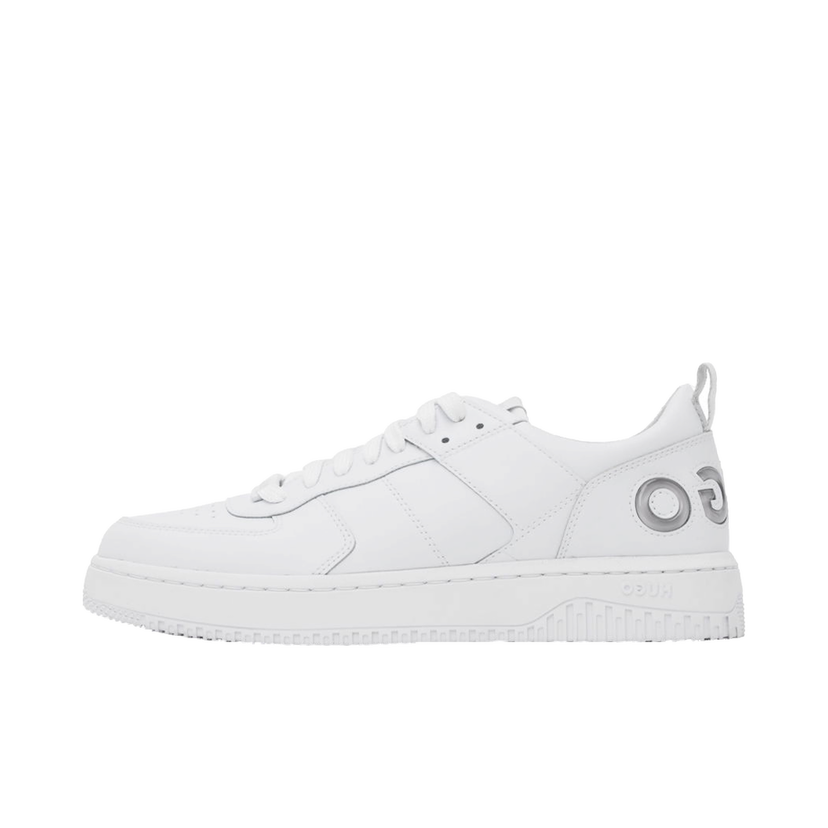 Tennarit ja kengät BOSS Faux-Leather Sneakers Valkoinen | 50523442