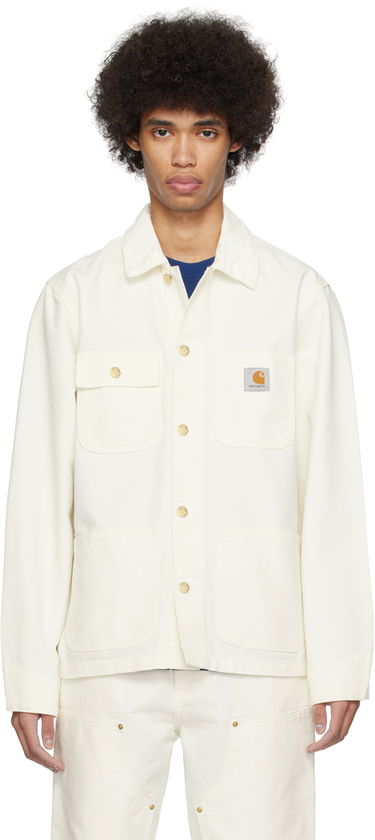 Takki Carhartt WIP Work Jacket Valkoinen | I031519, 0