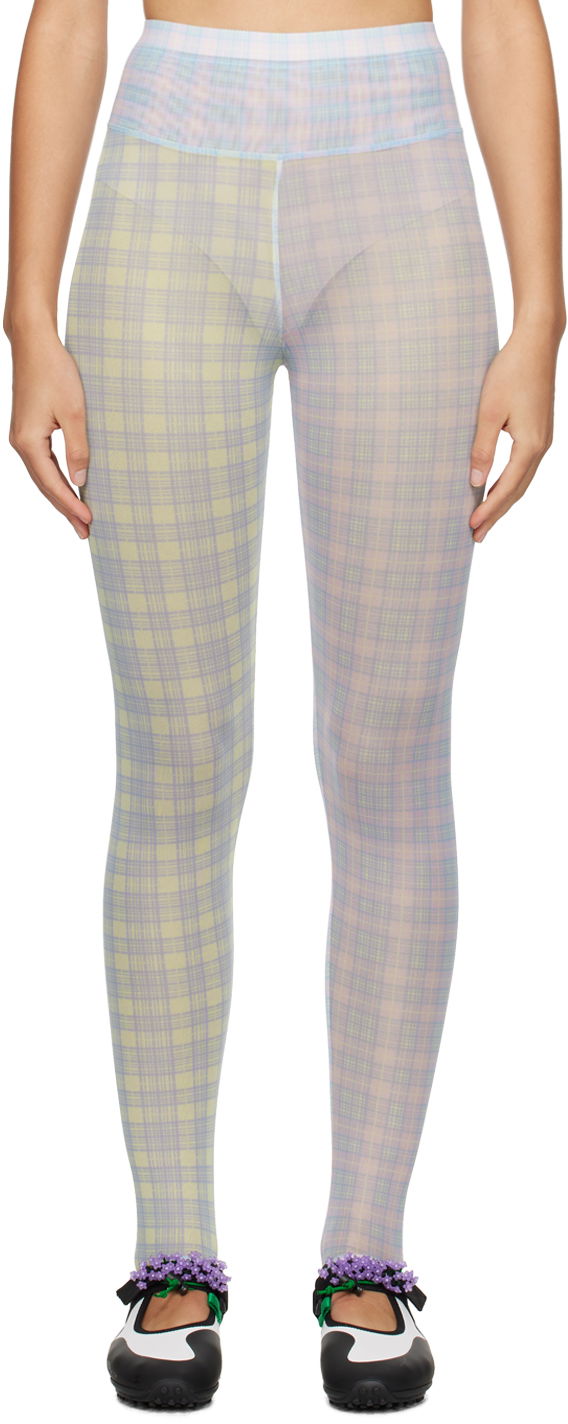 Sukat Chopova Lowena Plaid Leggings Monivärinen | 4094