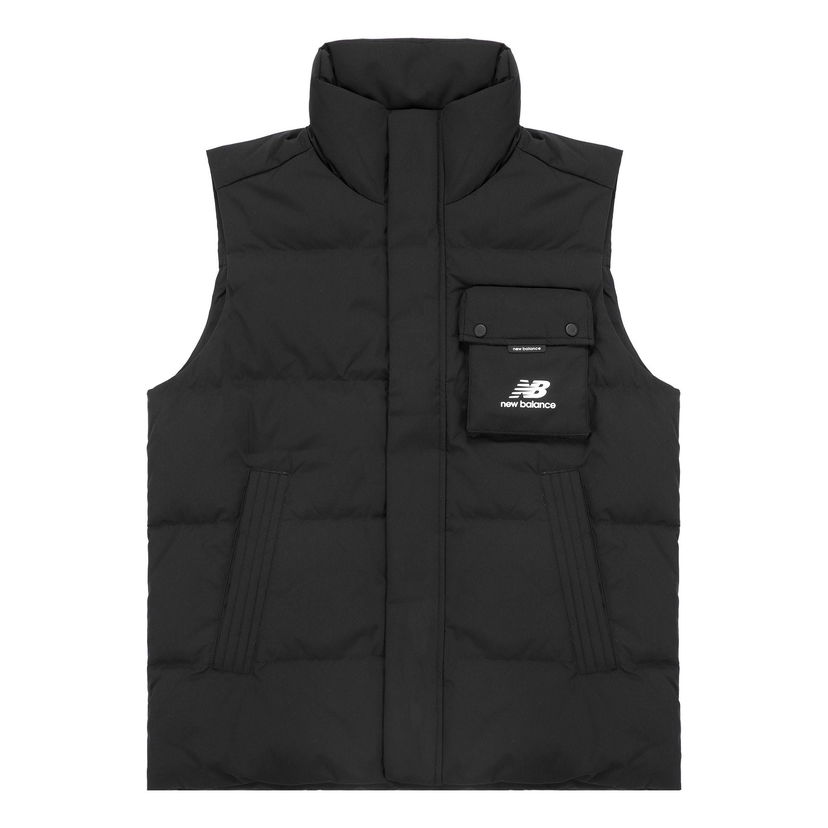 Liivi New Balance Men's Windproof Puffer Vest Musta | AMV14310-BK