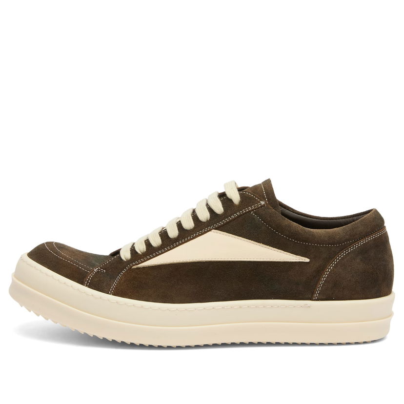 Tennarit ja kengät Rick Owens Suede Vintage Sneaks Ruskea | RR02E1897-LCSILV-10611