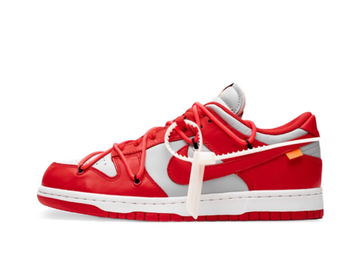 Tennarit ja kengät Nike Off-White x Dunk Low "University Red" Punainen | CT0856-600