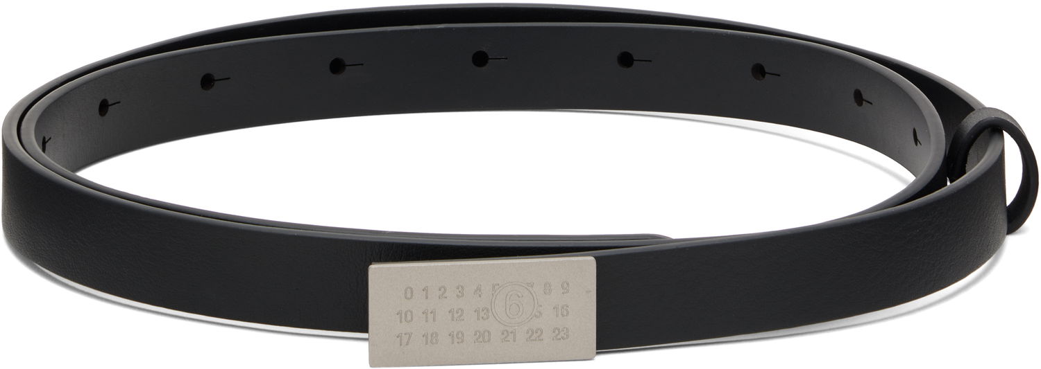 Vyöt Maison Margiela Numeric Belt Musta | SA5TP0011 P8332, 0