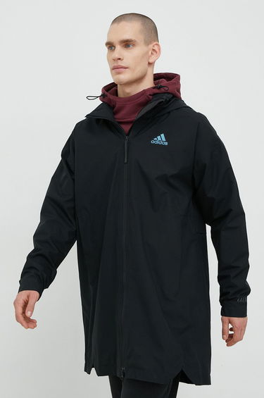 Parka adidas Originals Parka Traveer Rain.Rdy Musta | GT6570, 0