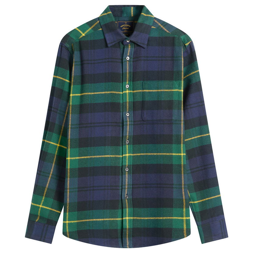 Paita Portuguese Flannel Cabin Flannel Check Shirt Monivärinen | AW25018-NVG