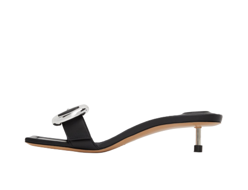 Tennarit ja kengät Jacquemus Black Le Chouchou 'Les Sandales Regalo Basses' Heels Musta | 23H233FO117-3073