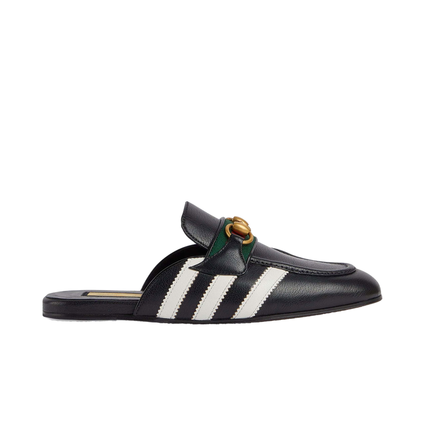 Tennarit ja kengät Gucci adidas x Horsebit Slippers Black W Musta | 721482 AAA71 1090