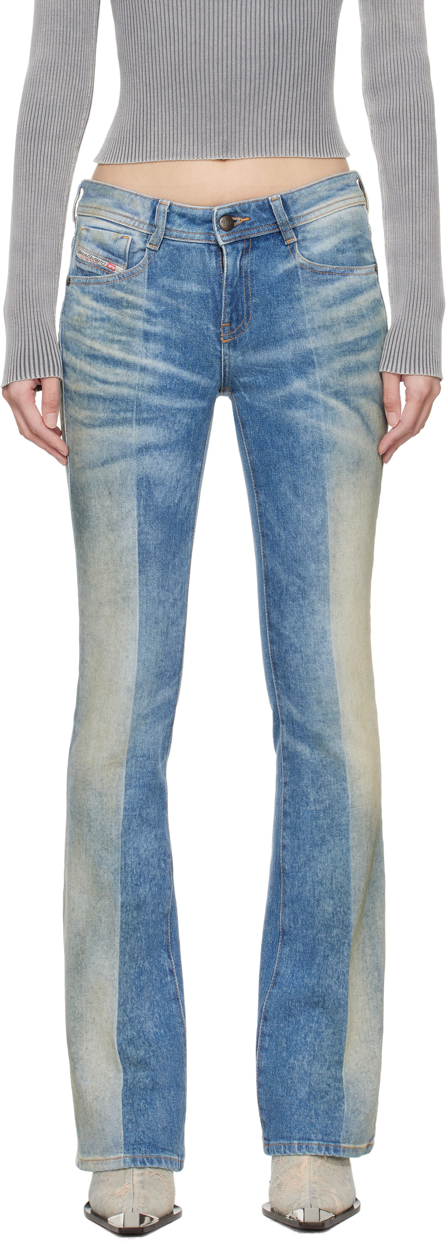 Jeans Diesel Bootcut Jeans 1969 D-Ebbey Sininen | A16816 007W8, 0