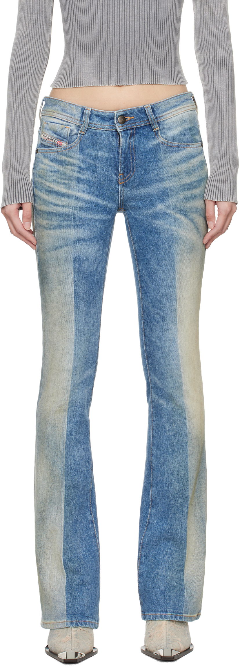 Jeans Diesel Bootcut Jeans 1969 D-Ebbey Sininen | A16816 007W8