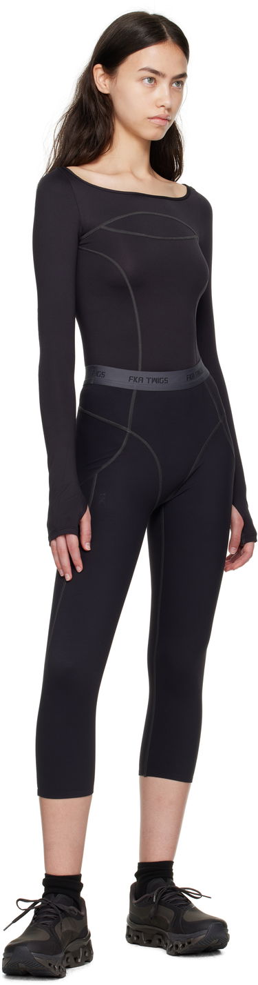 Leggingsit On Running FKA twigs Edition Studio Sport Cropped Leggings Musta | 1WF11690553, 3
