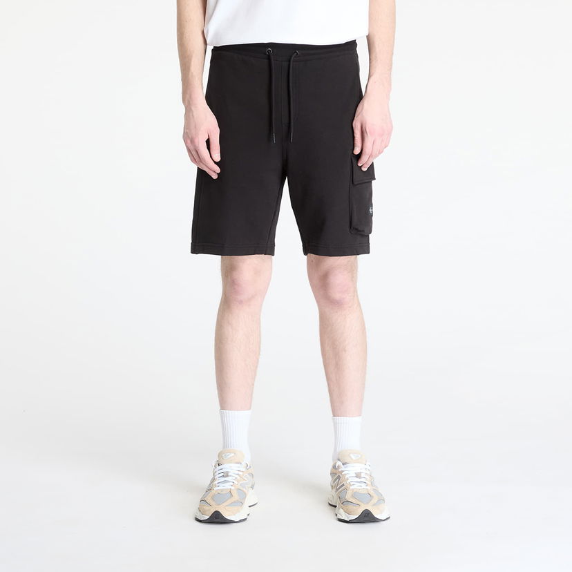 Shortsit CALVIN KLEIN Calvin Klein Jeans Woven Label Shorts Musta | J30J327284 BEH