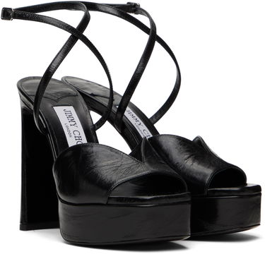 Asusteet Jimmy Choo Jimmy Choo Karli Platform Heeled Sandals Musta | KARLI/PF 125, 3