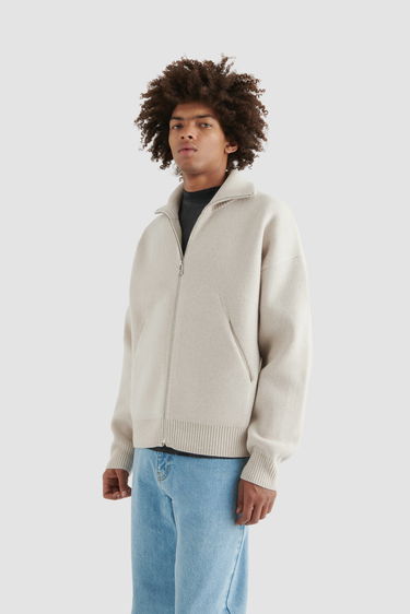Villapaita AXEL ARIGATO Core Zip-Up Sweater Harmaa | A2143002, 5
